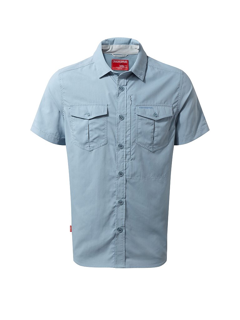 CRAGHOPPERS Herren Outdoorhemd Adventure NosiLife blau | M