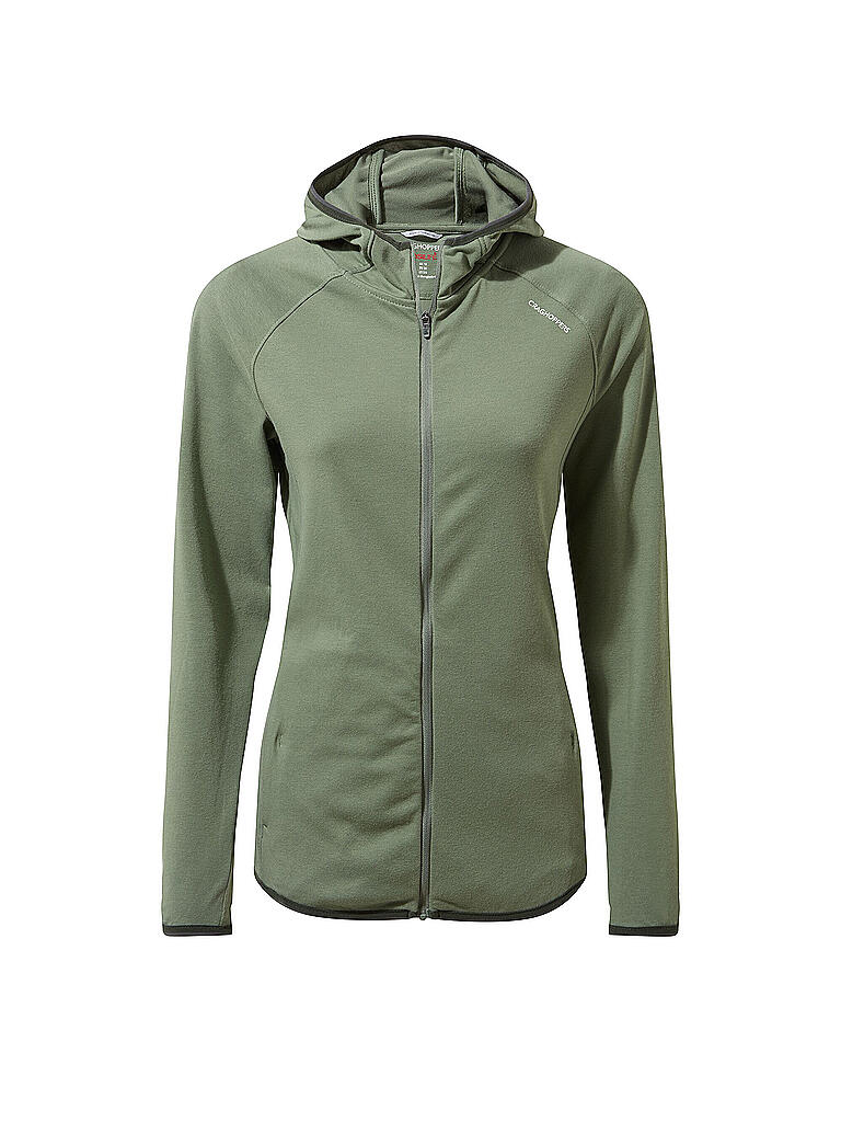 CRAGHOPPERS | Damen Kapuzenjacke NosiLife Nilo | olive