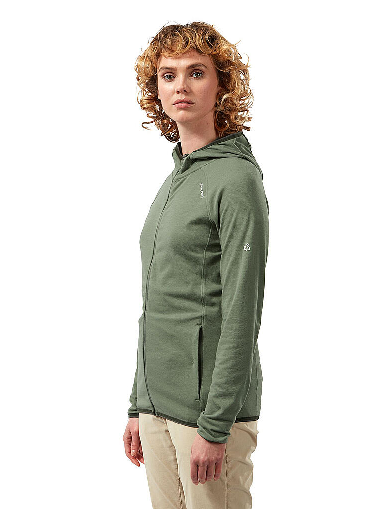 CRAGHOPPERS | Damen Kapuzenjacke NosiLife Nilo | olive