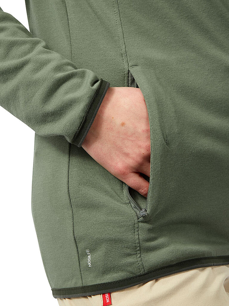 CRAGHOPPERS | Damen Kapuzenjacke NosiLife Nilo | olive