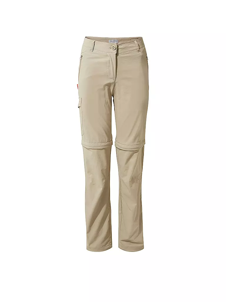 CRAGHOPPERS | Damen ZipOff-Wanderhose NosiLife PRO II Convertible | beige