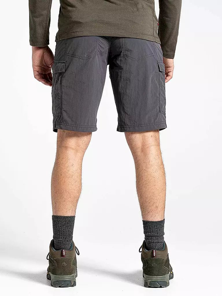 CRAGHOPPERS | Herren Wandershort Nosilife Cargo | schwarz