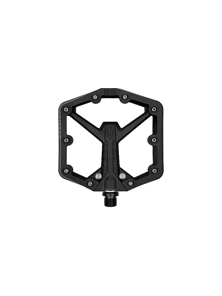 CRANKBROTHERS Flat-Pedal Stamp 1 Gen 2 schwarz