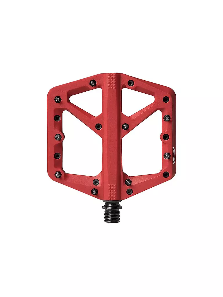 CRANKBROTHERS | Flat-Pedal Stamp 1 | rot