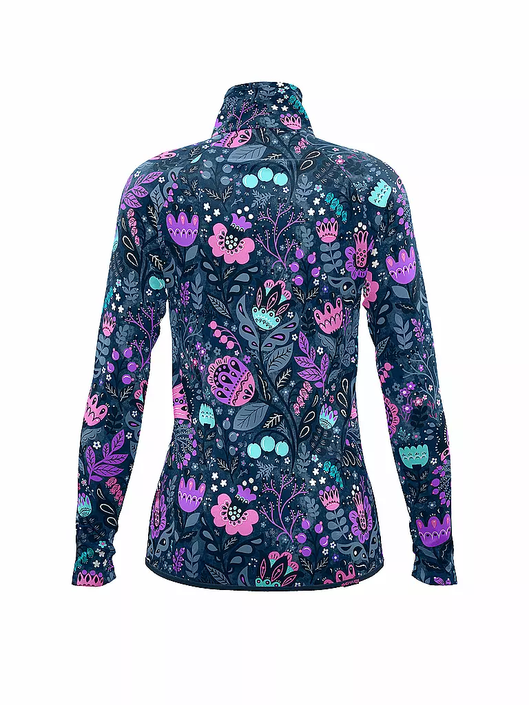 CRAZY | Damen Fleecejacke Pull Wonder Magic | petrol