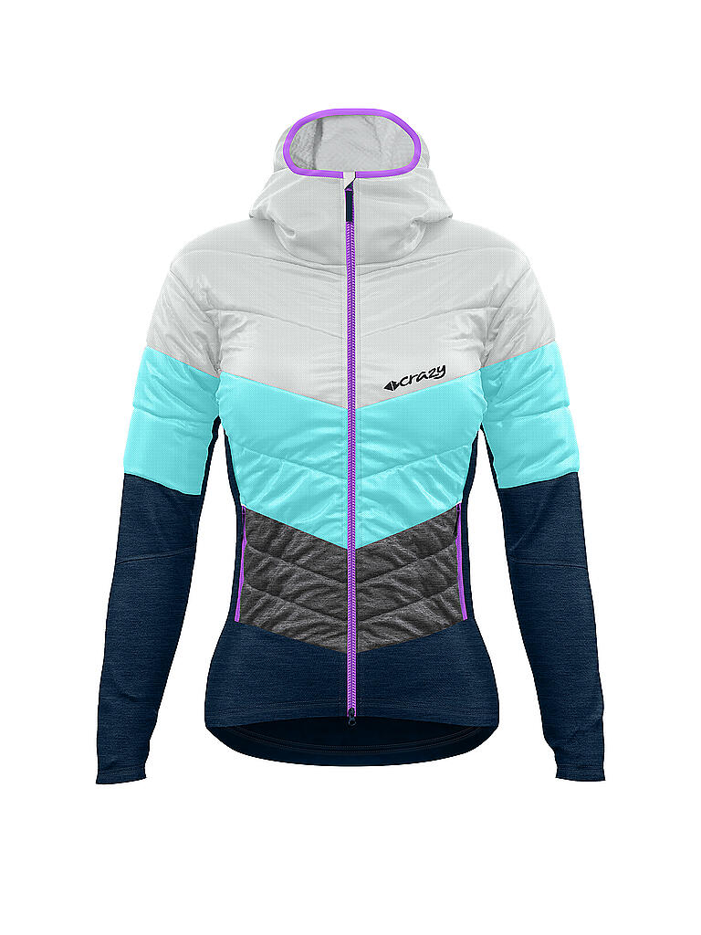 CRAZY | Damen Hybridjacke Trilogy | tuerkis