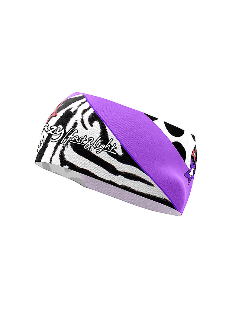 CRAZY | Damen Stirnband Crazy Sharp Cut | schwarz