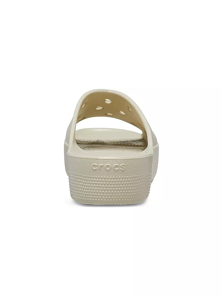 CROCS | Badepantoffel Classic Platform Slide | beige