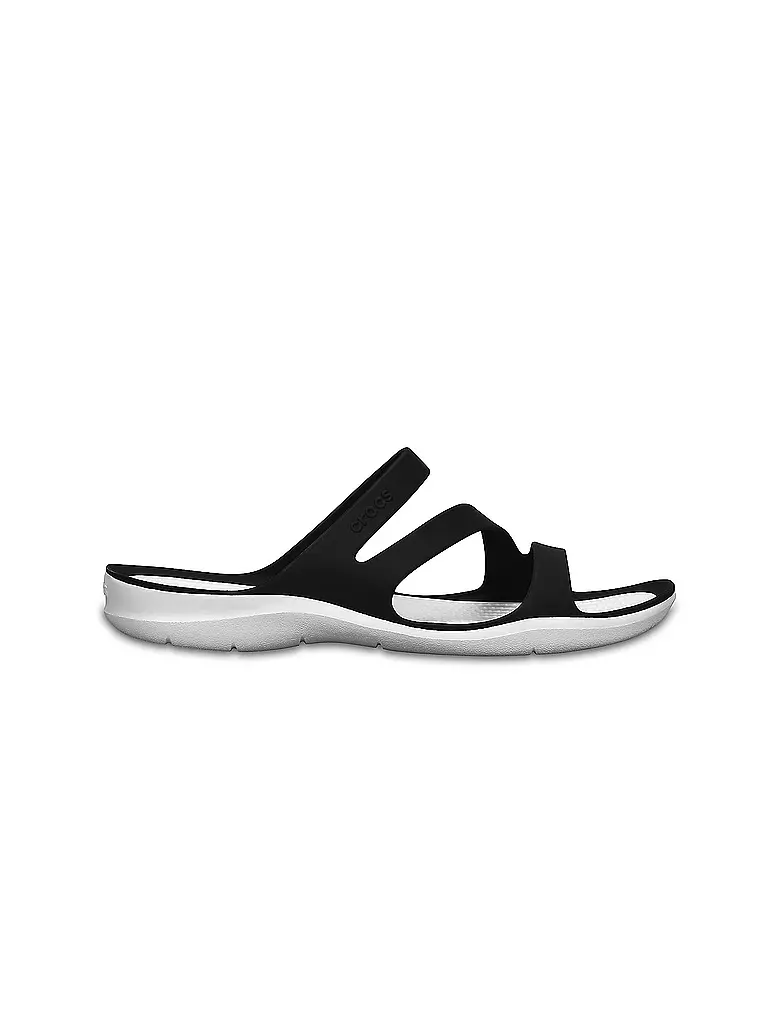 CROCS | Damen Badepantoffel Swiftwater Sandal | schwarz