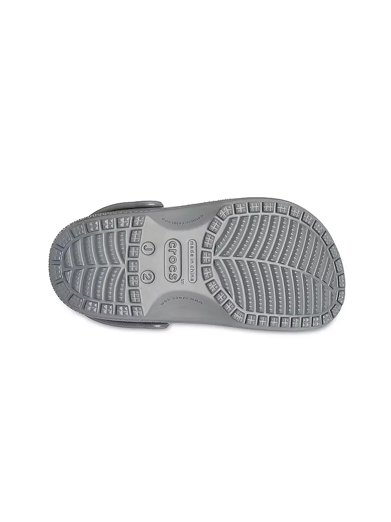 CROCS | Jungen Badepantoffel Classic Clog | grau