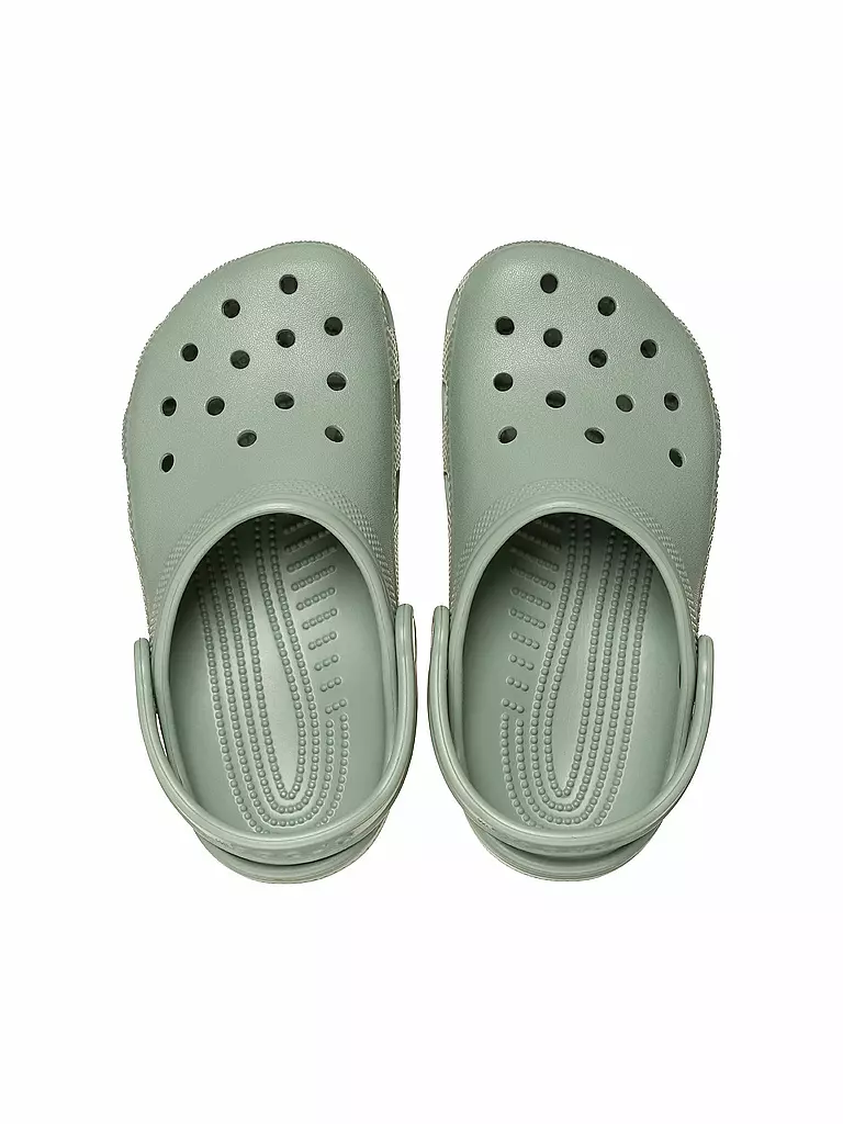 CROCS | Kinder Badepantoffeln Classic Clog | olive