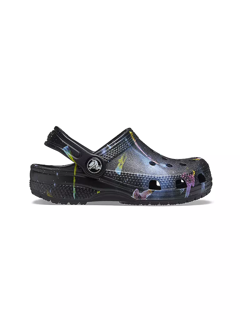 CROCS | Kinder Badepantoffeln Classic Out of this World II | schwarz