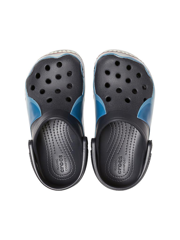 CROCS Kleinkinder Badepantoffel Crocs Fun Lab Shark blau