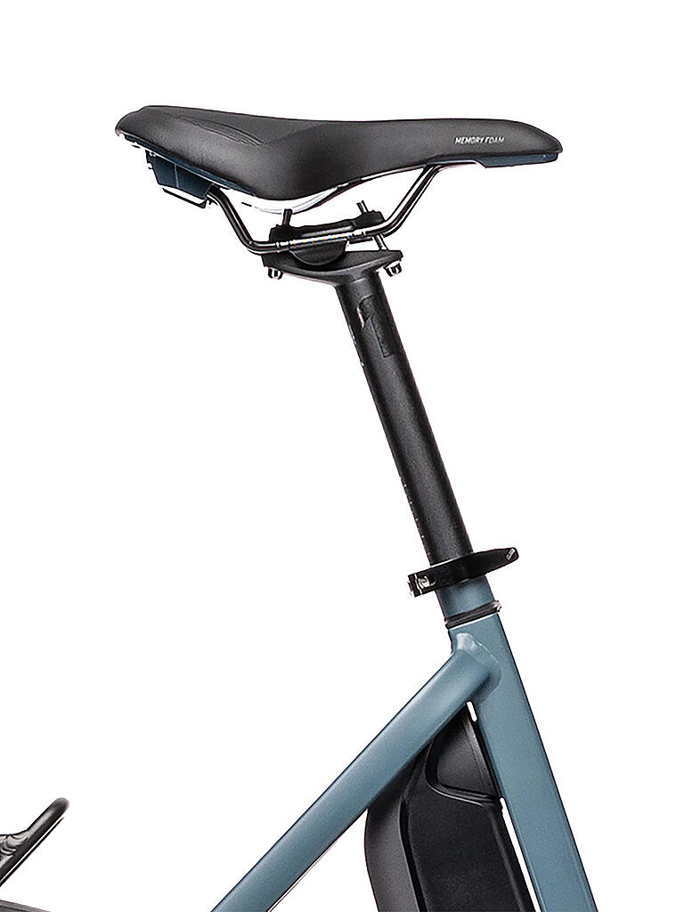 CUBE | Damen E-Klapprad Compact Hybrid Sport | blau