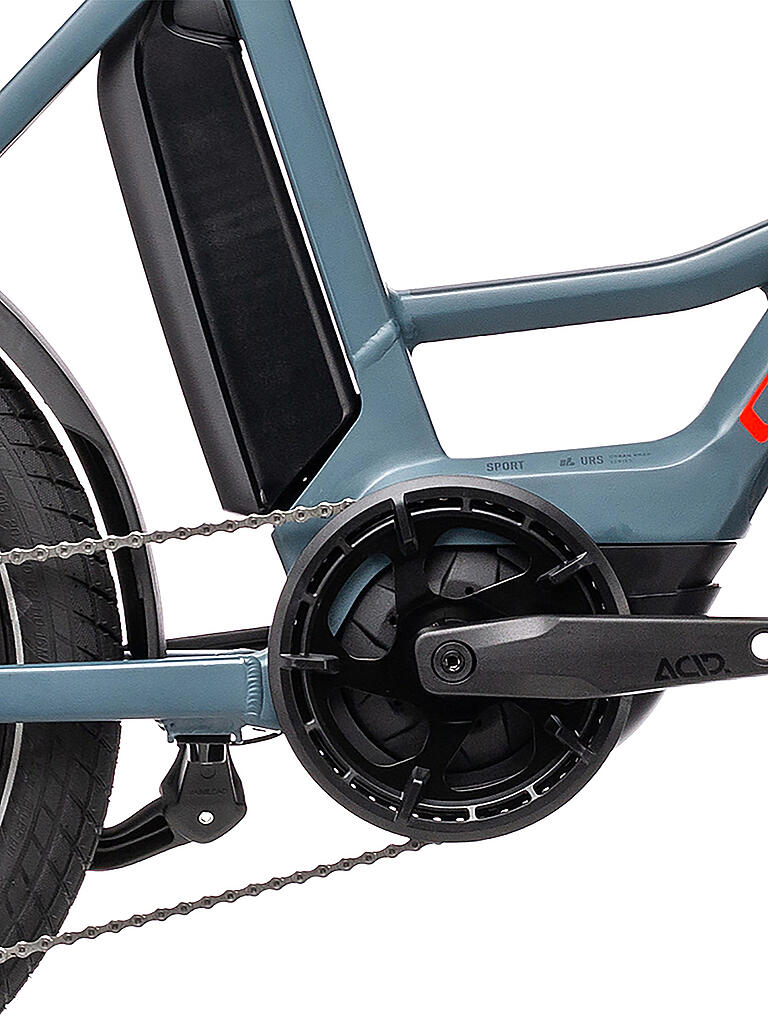 CUBE | Damen E-Klapprad Compact Hybrid Sport | blau