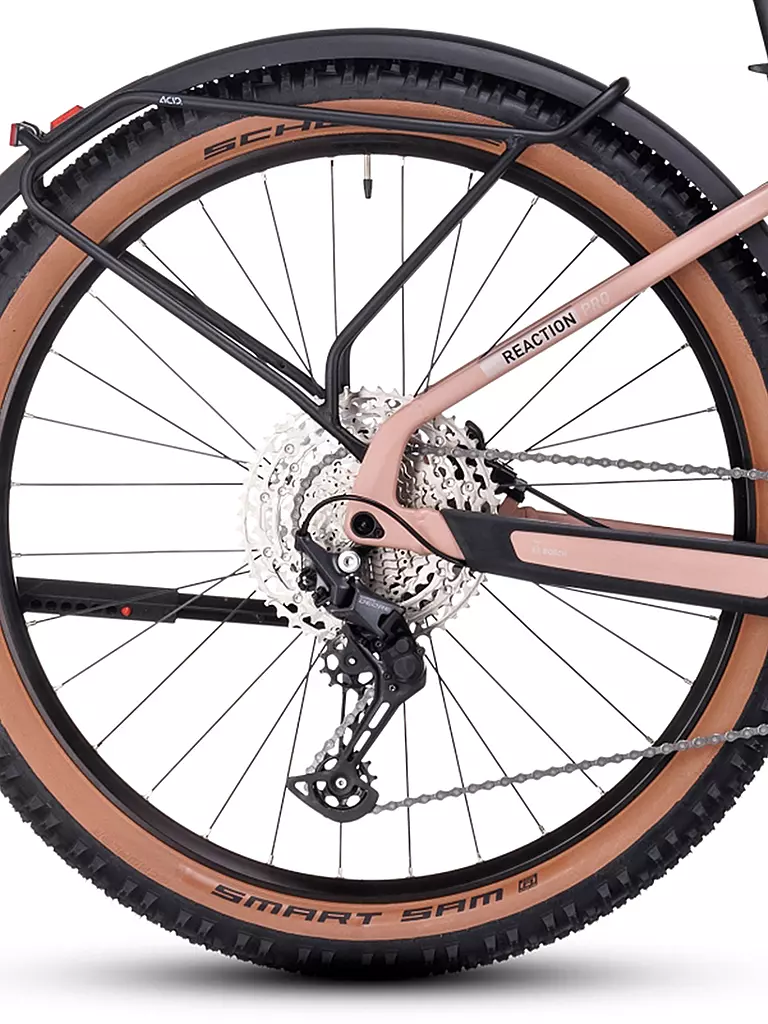 CUBE | Damen E-Mountainbike 27,5" Reaction Hybrid Pro 625 Allroad | rosa
