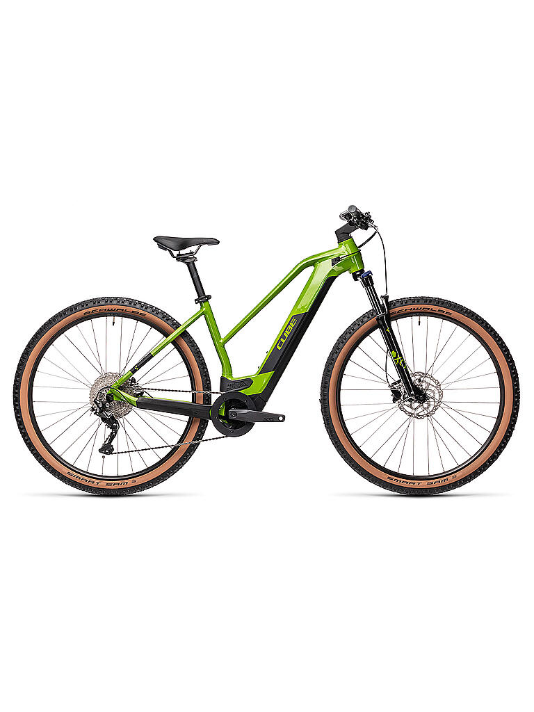 CUBE | Damen E-Mountainbike 29" Reaction Hybrid ONE 625 2021 | grün