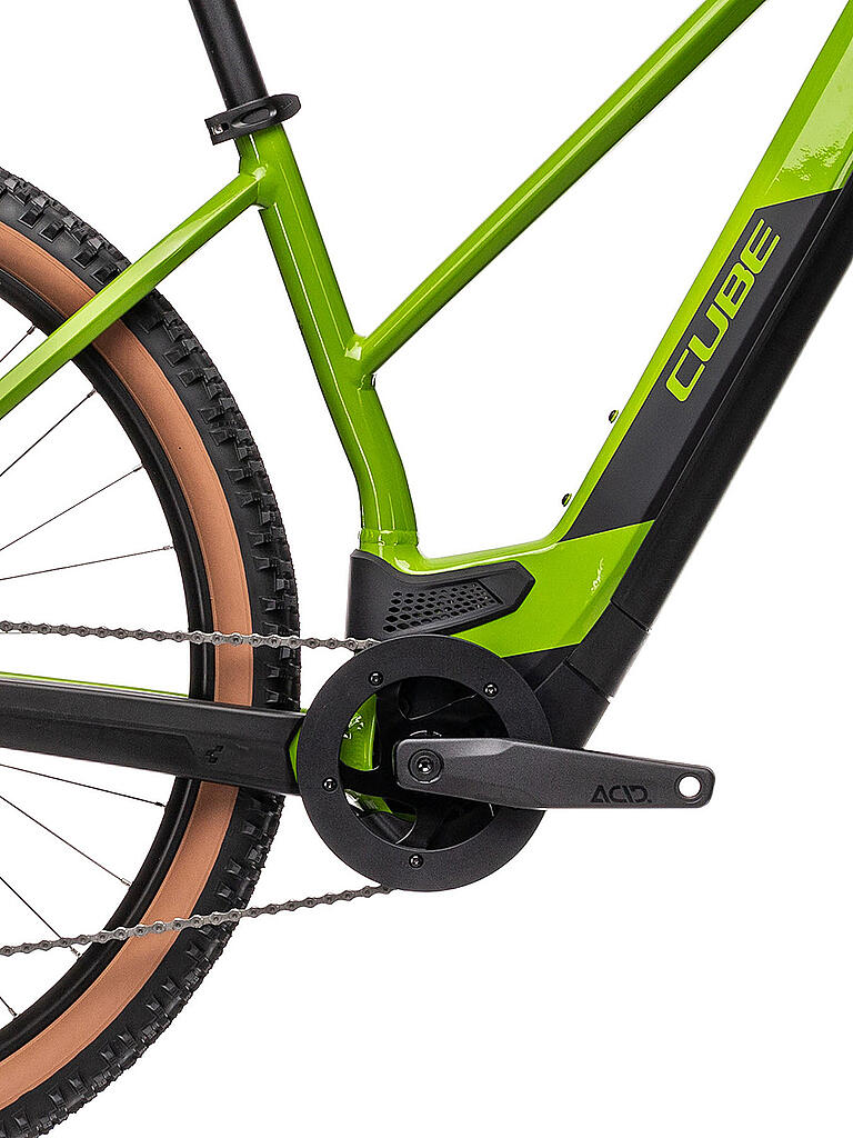 CUBE | Damen E-Mountainbike 29" Reaction Hybrid ONE 625 2021 | grün