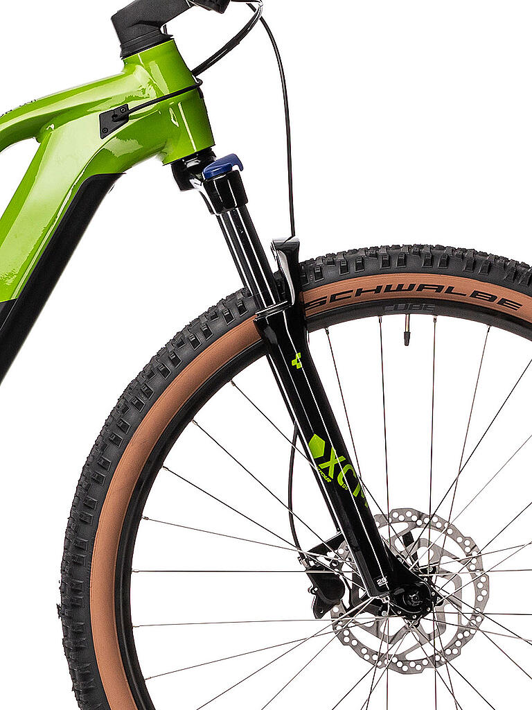 CUBE | Damen E-Mountainbike 29" Reaction Hybrid ONE 625 2021 | grün