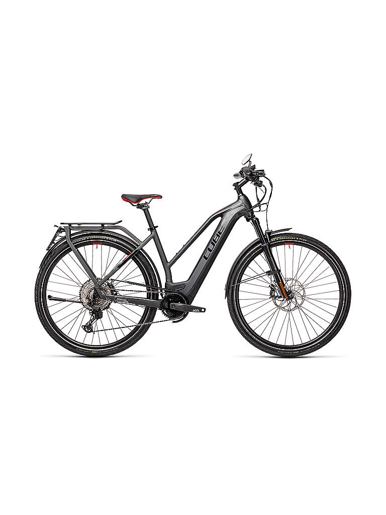 CUBE | Damen E-Trekkingbike 28" Kathmandu Hybrid 45 625 2021 | grau