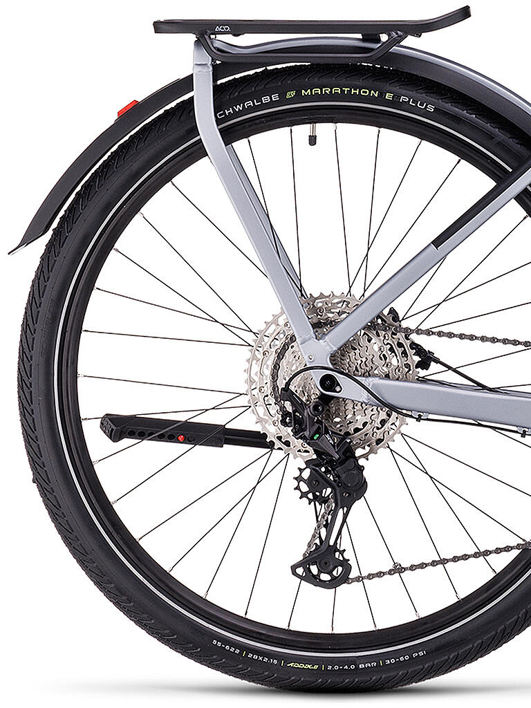 CUBE | Damen E-Trekkingbike 28" Kathmandu Hybrid SLX 750 2023 | silber