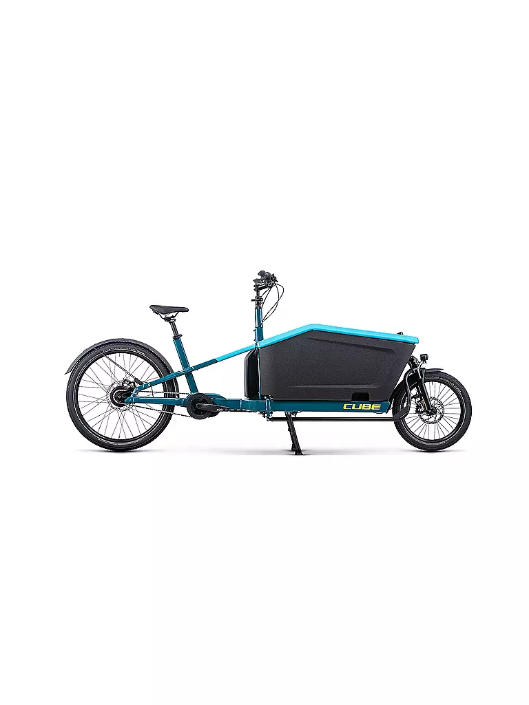 CUBE | E-Lastenrad Cargo Hybrid 500  | blau