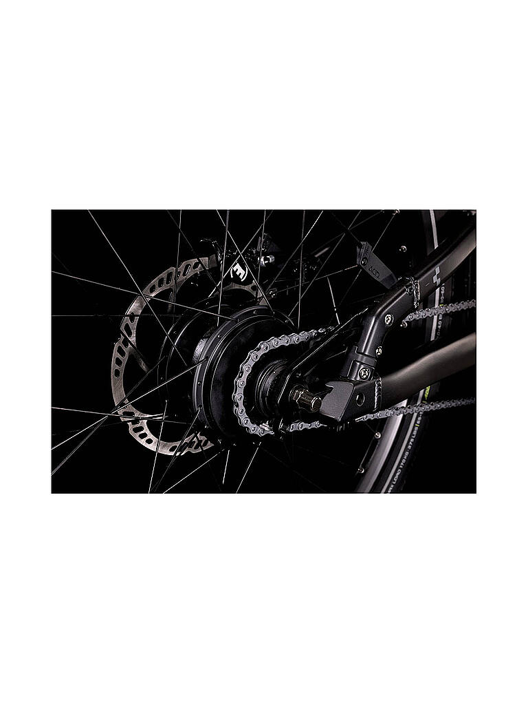 CUBE | E-Lastenrad Cargo Hybrid 500  | grau