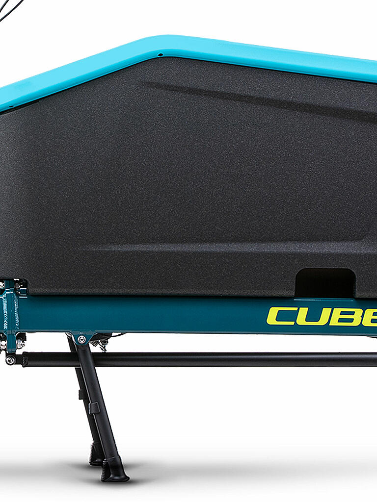 CUBE | E-Lastenrad Cargo Hybrid 500 2022 | blau