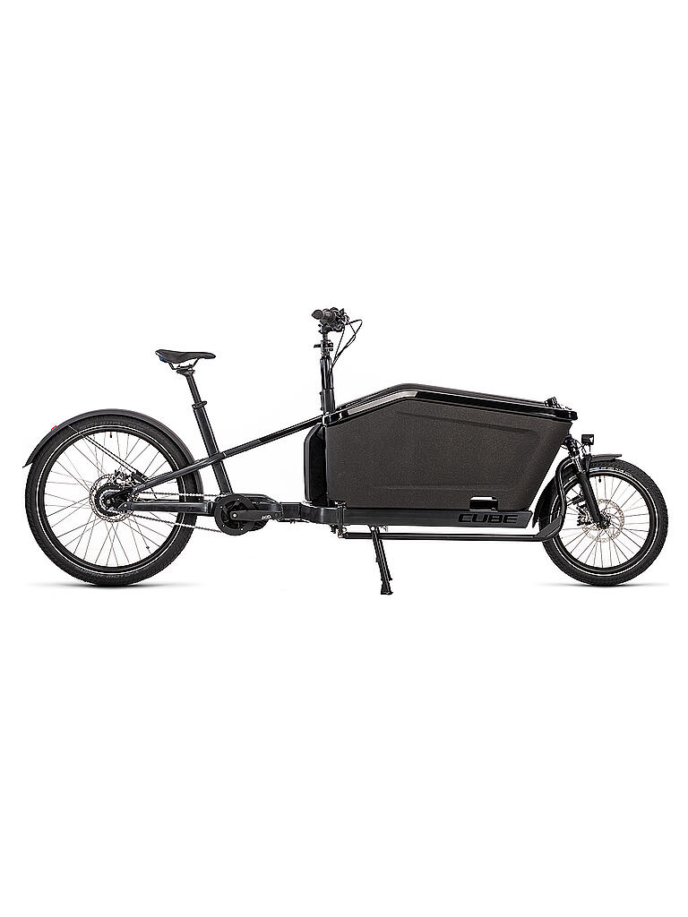 CUBE | E-Lastenrad Cargo Hybrid Dual 2021 | schwarz