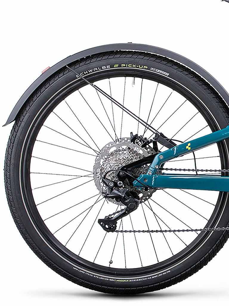 CUBE | E-Lastenrad Cargo Sport Hybrid 500  | blau