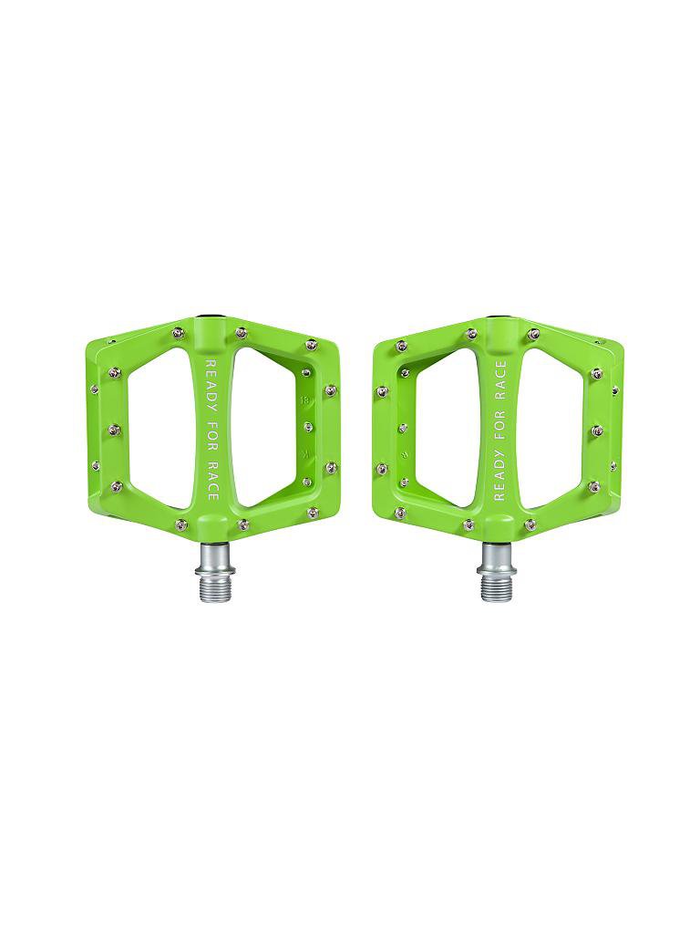 CUBE | Fahrradpedal Flat CMPT | grün