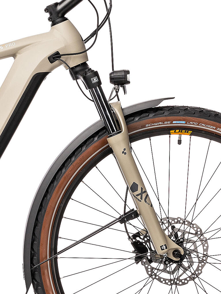 CUBE | Herren E-Crossbike 29" Cross Hybrid Pro 625 Allroad 2021 | beige