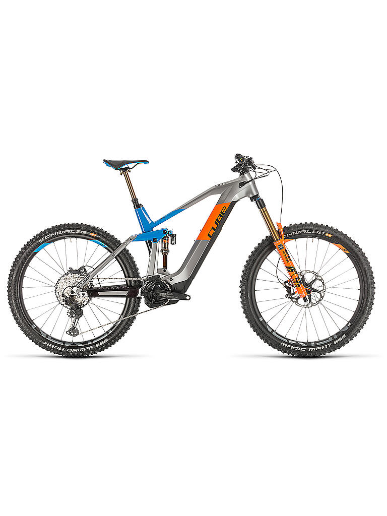 CUBE | Herren E-Mountainbike 27,5" Stereo Hybrid 160 HPC Actionteam 625 2020 | silber