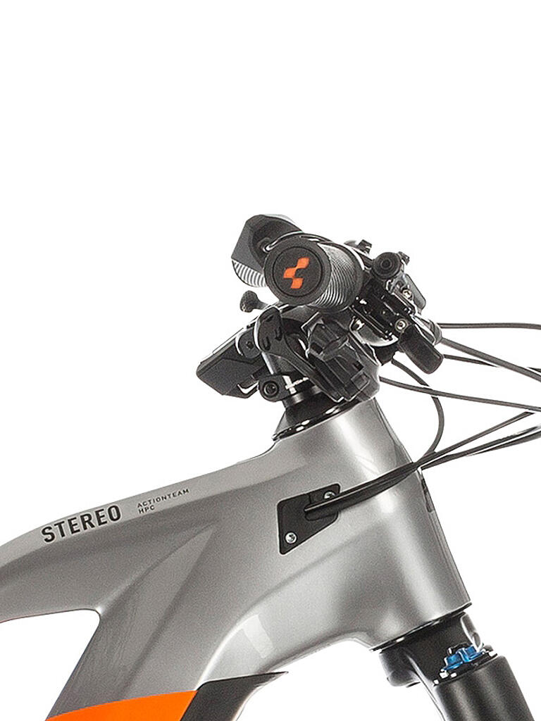 CUBE | Herren E-Mountainbike 27,5" Stereo Hybrid 160 HPC Actionteam 625 2020 | silber