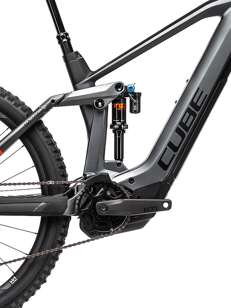 CUBE | Herren E-Mountainbike 27,5" Stereo Hybrid 160 HPC TM 625 2021 | grau