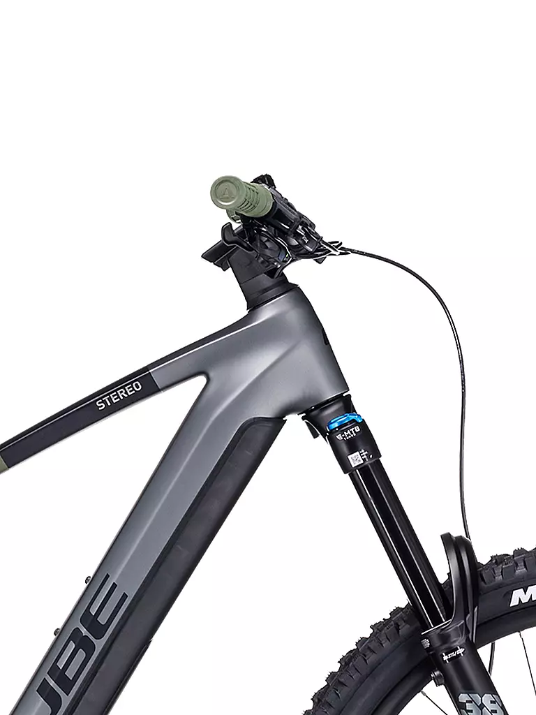 CUBE | Herren E-Mountainbike 27,5" Stereo Hybrid 160 HPC TM 750 | grau