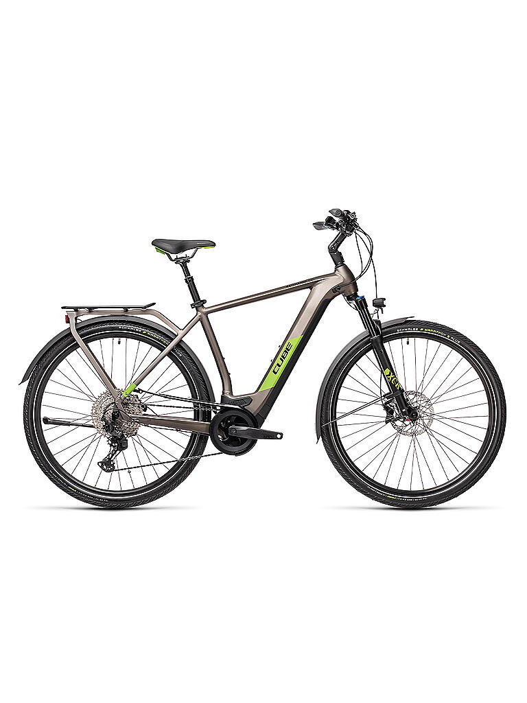 CUBE | Herren E-Trekkingbike 28" Kathmandu Hybrid EXC 625 2021 | braun