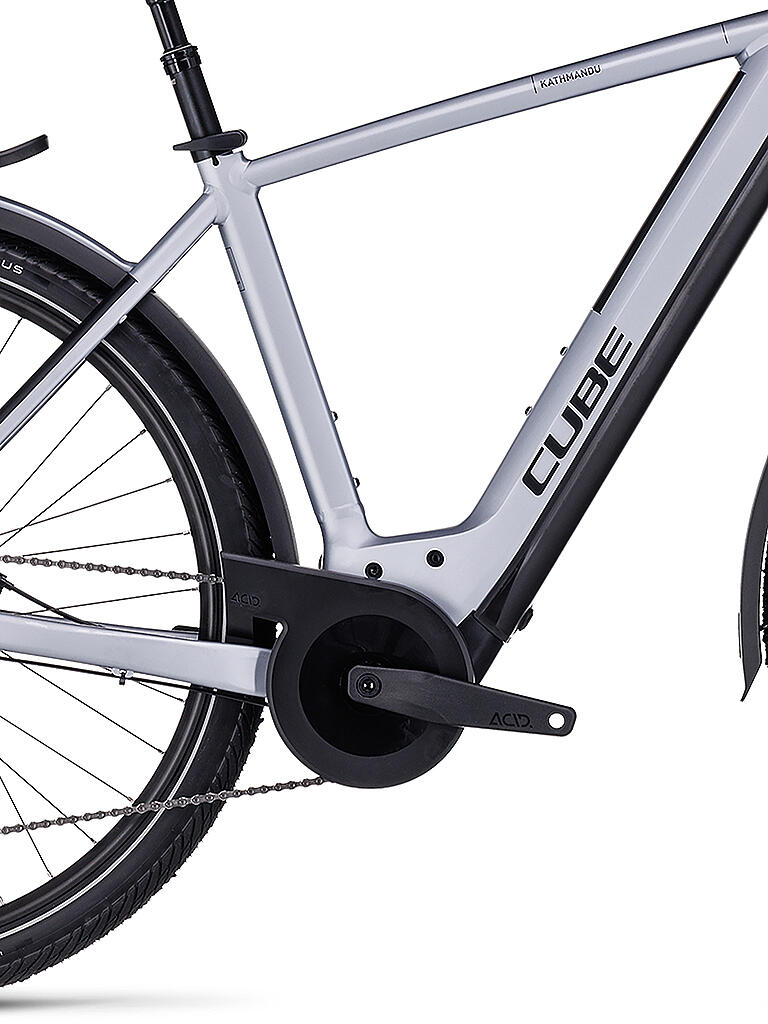 CUBE | Herren E-Trekkingbike 28" Kathmandu Hybrid SLX 750 2023 | silber