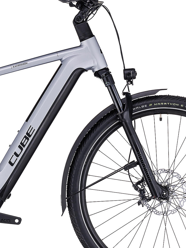 CUBE | Herren E-Trekkingbike 28" Kathmandu Hybrid SLX 750 2023 | silber