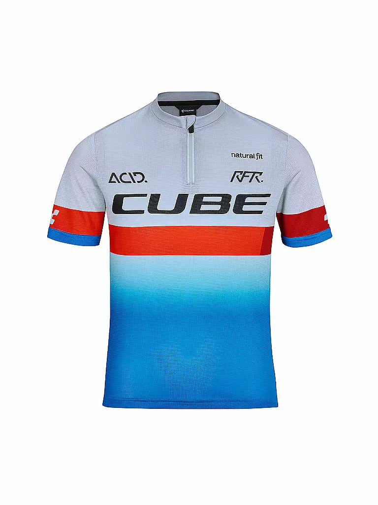 CUBE | Jungen Rad Trikot Teamline | blau