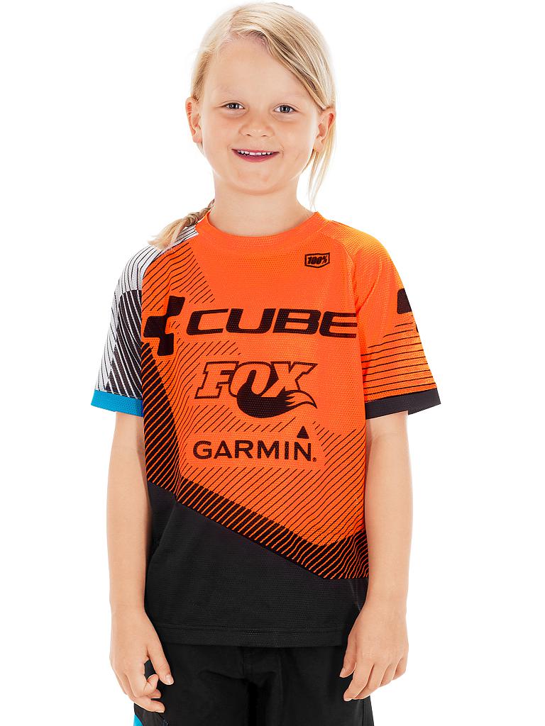 CUBE | Kinder Biketrikot EDGE Action Team | orange