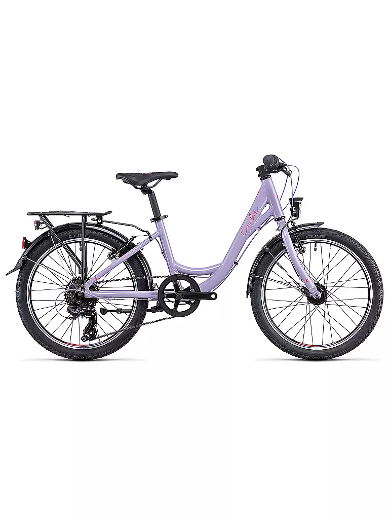 CUBE | Mädchen Fahrrad 20" Ella 200 | lila