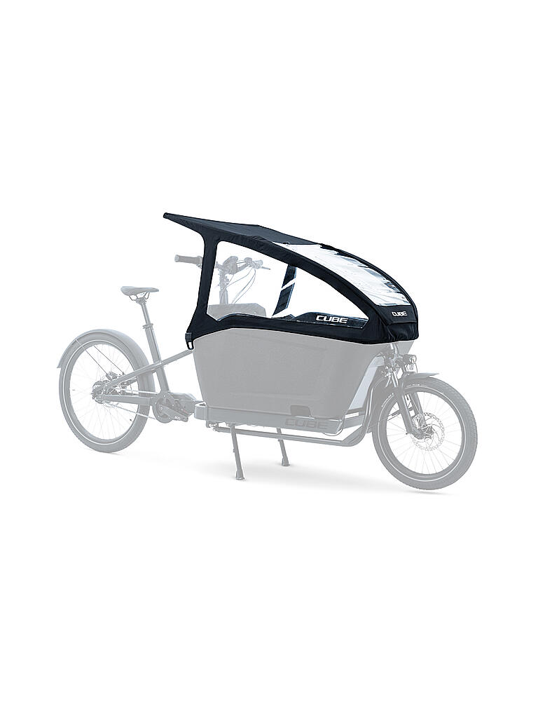 CUBE | Regenverdeck Cargo | schwarz