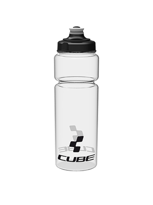 CUBE | Trinkflasche Icon 750ml | transparent