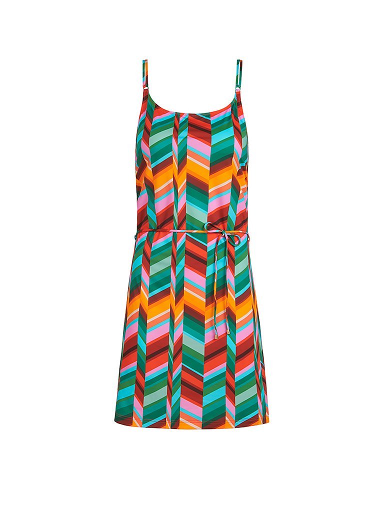 CYELL Damen Strandkleid bunt | L