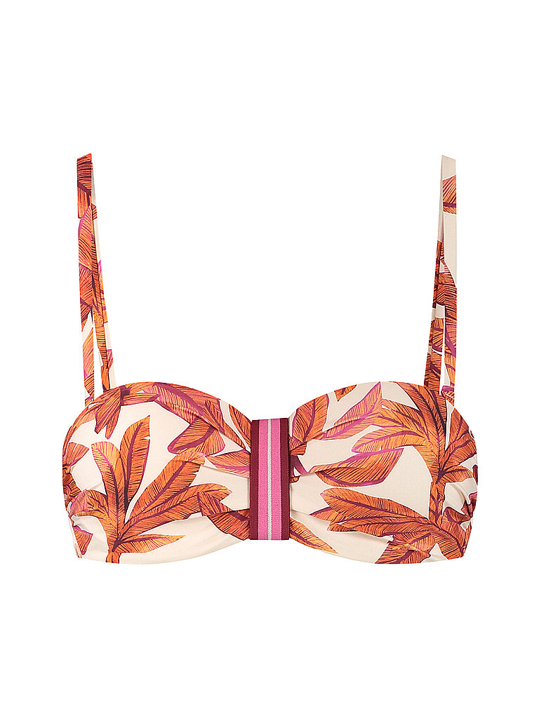 CYELL Damen Bikinioberteil Bandeau orange | 36C