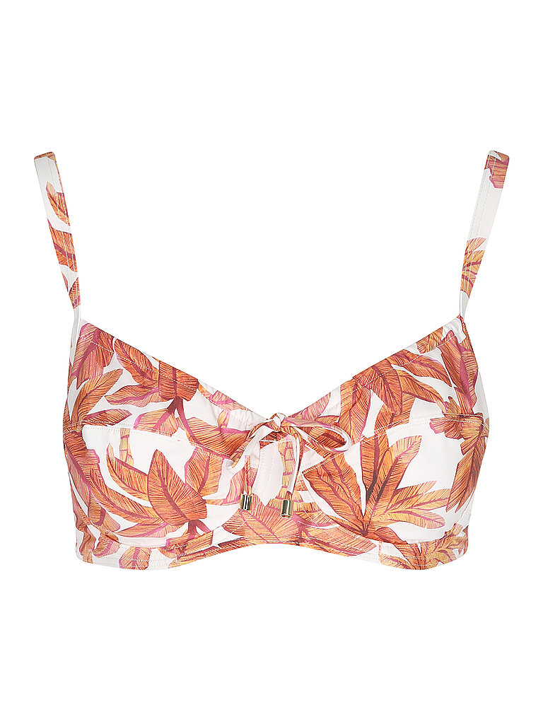 CYELL Damen Bikinioberteil Palm&Patterns  orange | 40F