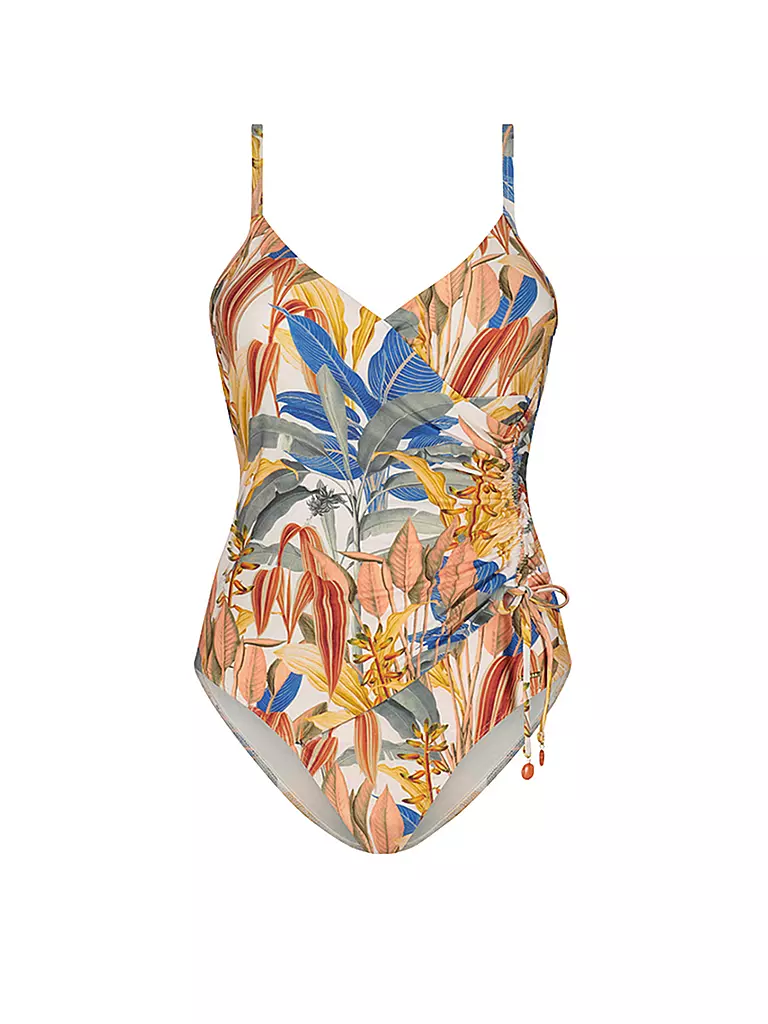 CYELL | Damen Badeanzug Tropical Catch | braun