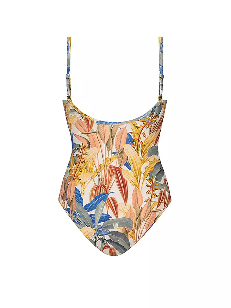 CYELL | Damen Badeanzug Tropical Catch | braun