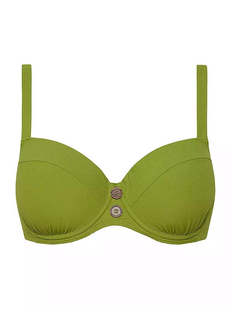CYELL | Damen Bikinioberteil Bügel-Top Pandan Cake | grün